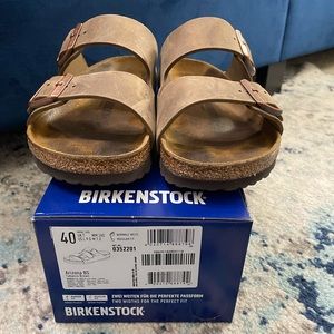 Women’s Oiled Leather Arizona Birkenstock’s 40
